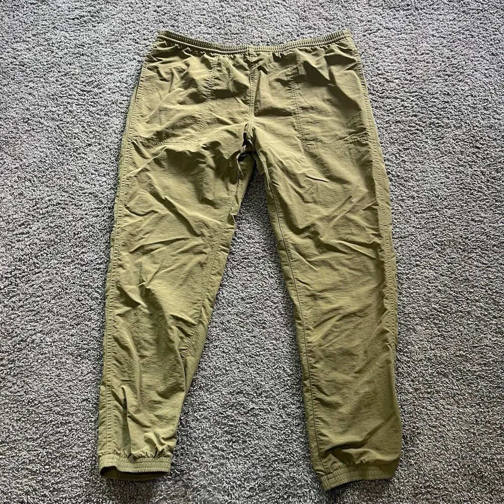 Patagonia Baggies Pants Drawstring Joggers Brown Hiking Mens XL 55210